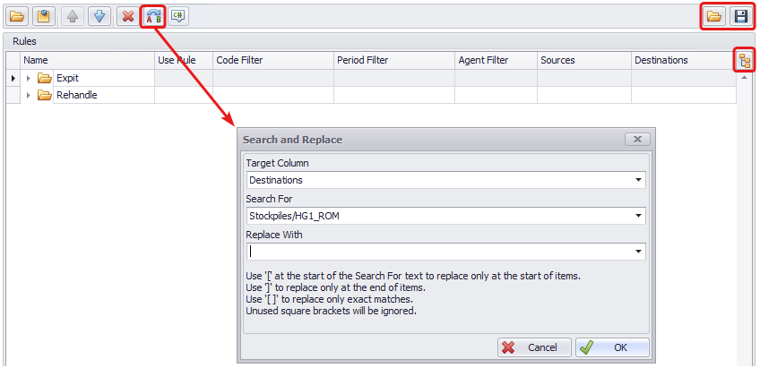 Destination Logic step tools