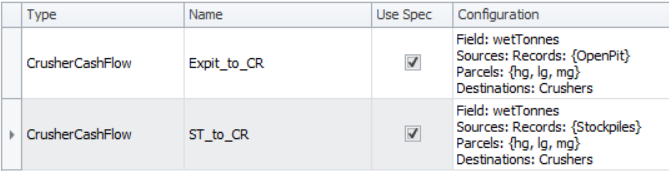 Product Specification setup