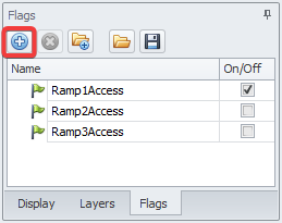 Flags Panel - Add Flag