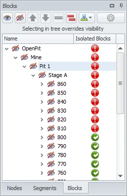 Check if all blocks are connected to network