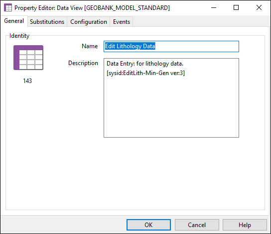 New Data View