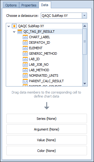 The Data tab