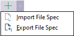 The Add Item drop down on the Configuration tab