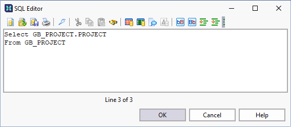 The SQL Editor