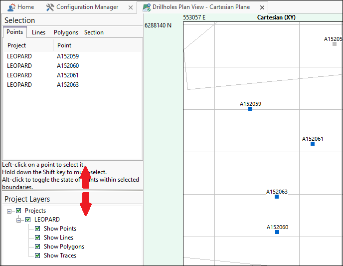The Project Layers panel now resizable