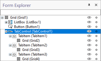 Add tabs to a form (or panel)