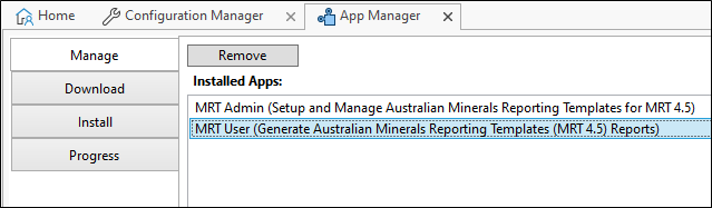 The App Manager