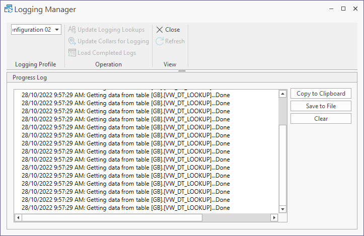 Update Collars for Logging