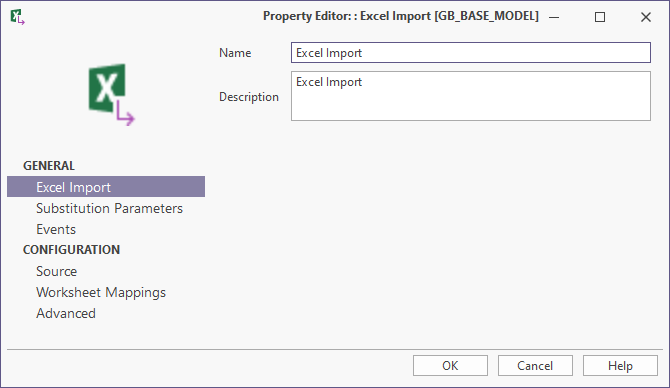 Property Editor: Excel Import The Excel Import Property Editor