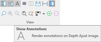 The Show Annotations button
