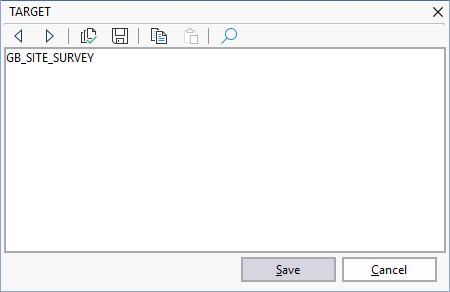 Target Edit Edit Mappings