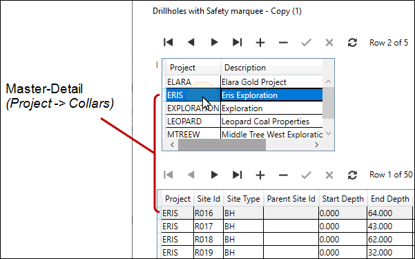 Setup a Master Detail Relationship