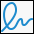 The PDF Signature control button