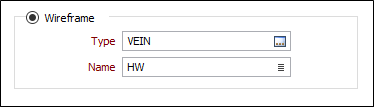 The Wireframe options on the Topography tab