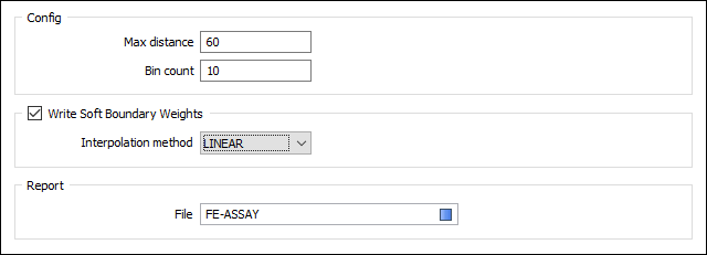 The Config and other options on the Display tab