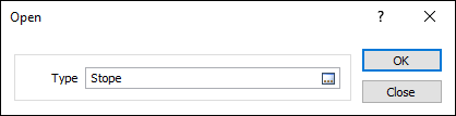 The Open Wireframe Type form