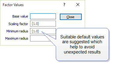 Numeric Default Values