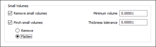 The Surface Heal Options and Advanced Heal Options on the Repair Options tab
