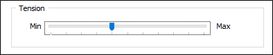 The Tension option on the Gridding Method tab o fthe Gridding form