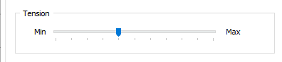The Tension option on the Gridding Method tab o fthe Gridding form