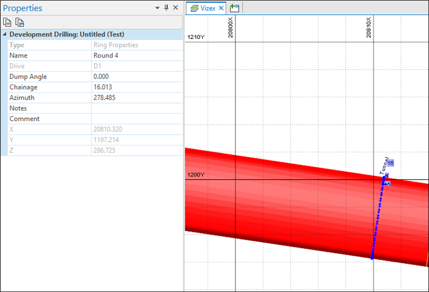 The Round Editor Properties Window