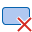 The Delete icon in the Scedule ribbon