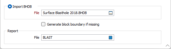 The Import BHDB and Report options