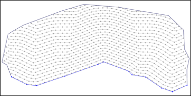 An example of the minimum and maximum burden limits utilised