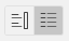 The Details view icon in the Project Open page