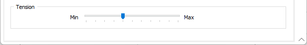 The Tension option on the Gridding Method tab of the Qucik Contours form