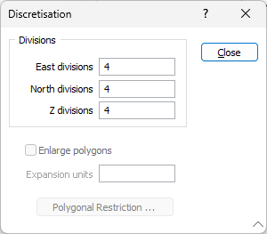 The Distcretisation form