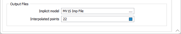 The Output Files options on the Output tab