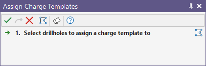 The Assign Charge Groups assistant form