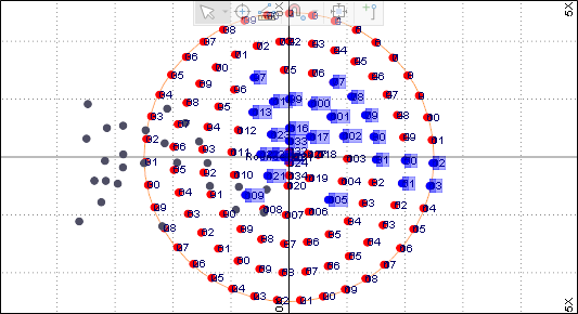 An example of Copy/Move Holes with CTRL employed