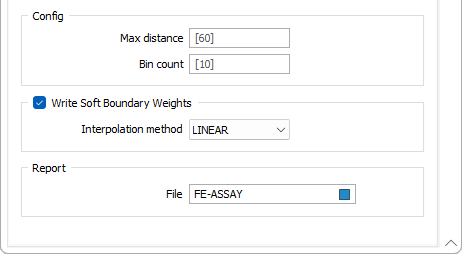 The Config and other options on the Display tab