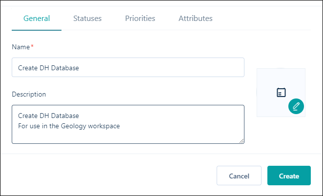 Create Task Types