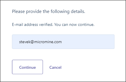 Sign In (Verification)