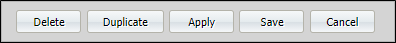 The action buttons in the Target Item dialog