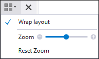 The Display options in the Controlled Are panel