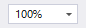 The Zoom Level drop down
