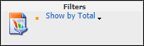 The Filters drop down in the Reconciliation window
