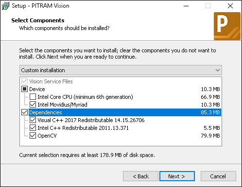 Pitram Module Pitram Mobile & Vision Setup