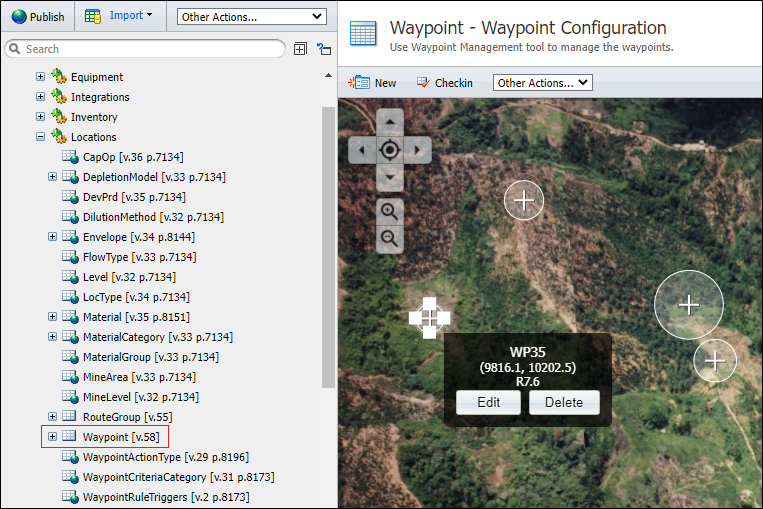 Dispatch Path Tree Dispatch System and Reference Edit