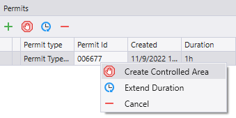 Permit Controls Create a permit controlled area